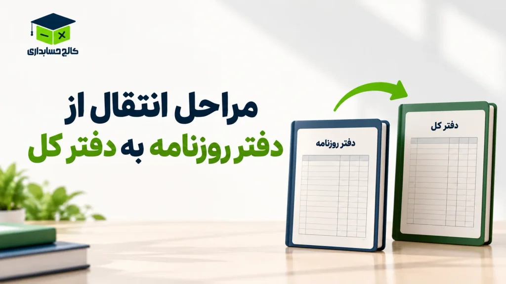 مراحل انتقال از دفتر روزنامه به دفتر کل